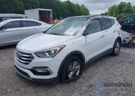 2017 Hyundai Santa Fe Sport 2.4L from USA, damaged, VIN 5XYZU3LB3HG464738